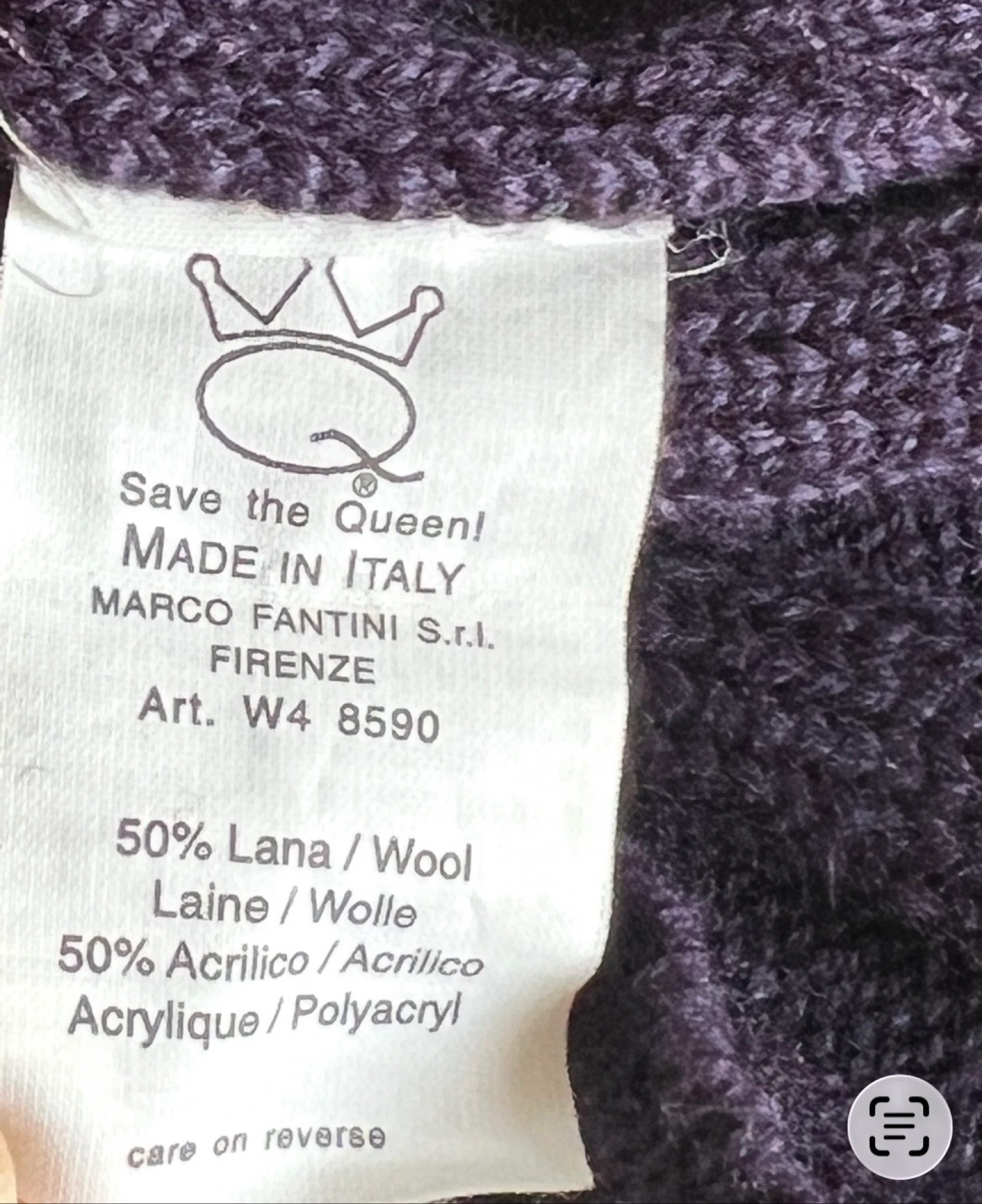 Save The Queen mixed wool pullover new without tags – photo 14